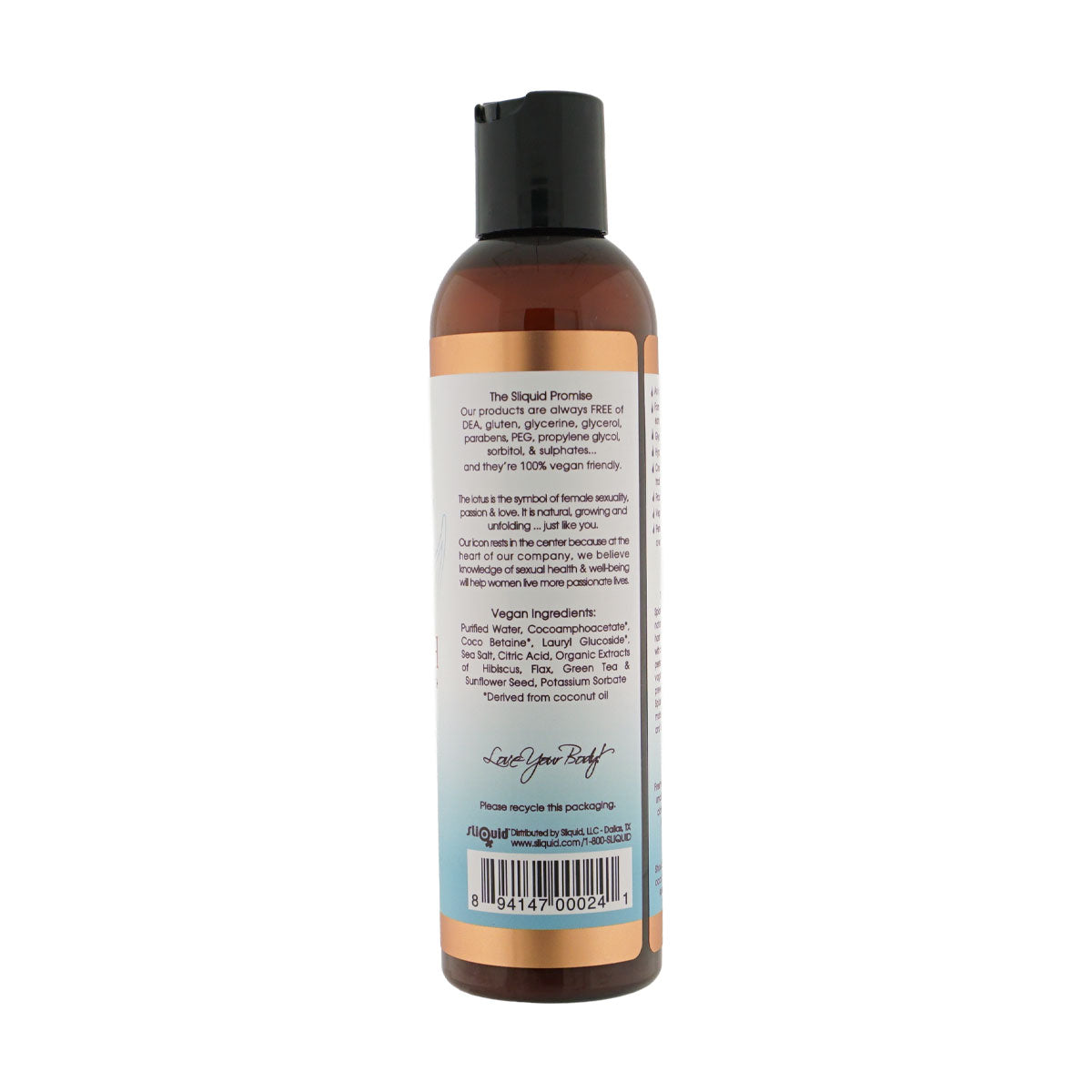 Sliquid Balance Splash Unscented Intimate Wash 8.5oz - SLIQ024