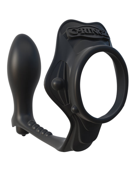 "Fantasy C-Ringz Rock Hard Ass Gasm - Black PD5909-23"