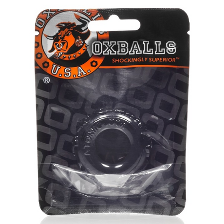 OXBALLS Jelly Bean Cockring — Black - OX-AJ1031-BLK