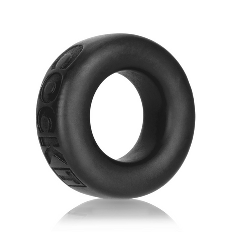 OXBALLS COCK-T Silicone Cock Ring — Black, 4.25 in Inner Circumference - OX-AJ1003-BLK