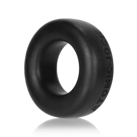 OXBALLS COCK-T Silicone Cock Ring — Black, 4.25 in Inner Circumference - OX-AJ1003-BLK