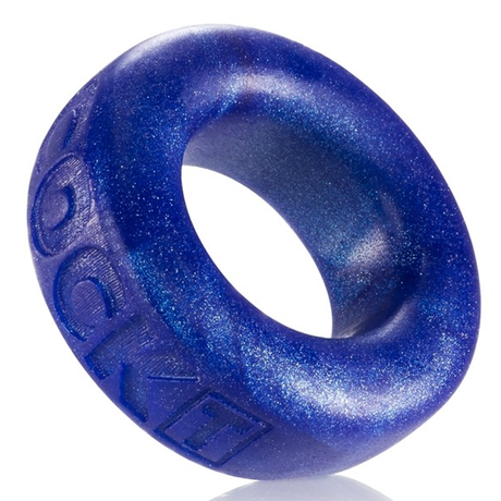 OXBALLS COCK-T Smoosh Comfort Cock Ring — Blue, Pure Platinum Silicone - OX-AJ1003-BLB