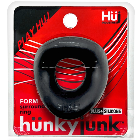 Hunkyjunk FORM Cockring — Tar Ice (Comfort-Size) - HUJ-132-TARICE