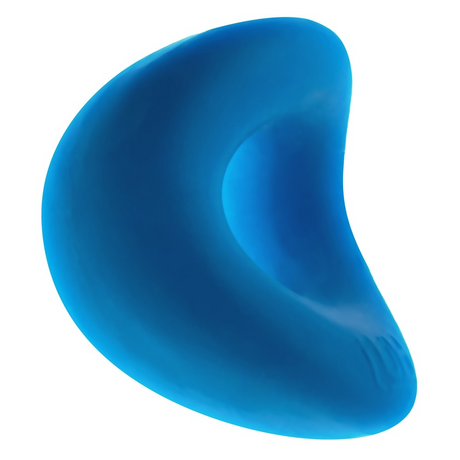 Hunkyjunk FORM Cock Ring — Teal Ice, Plus+SILICONE Blend - HUJ1400