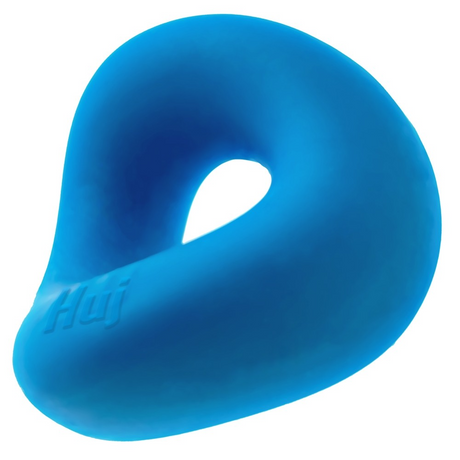 Hunkyjunk FORM Cock Ring — Teal Ice, Plus+SILICONE Blend - HUJ1400