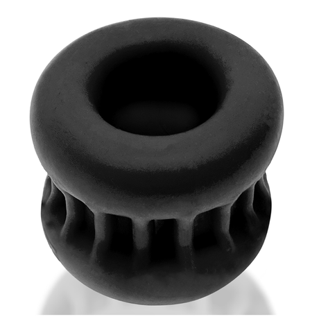 OXBALLS CORE Ballstretcher — Extra-Soft Plus+SILICONE, Black Ice - OX-3092-BLKICE