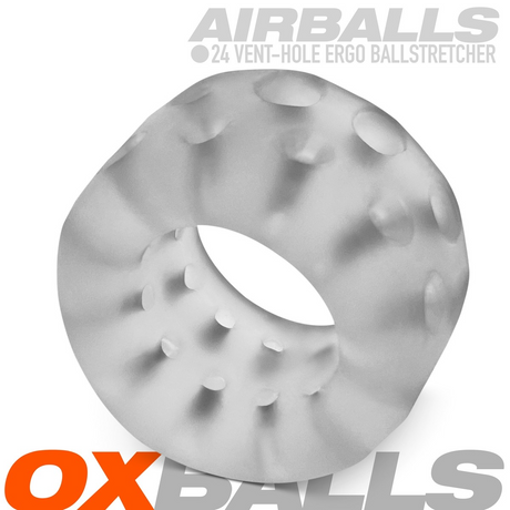 OXBALLS AirBalls Ball Stretcher — Clear Ice (2 in) - OX-3084-CLRICE