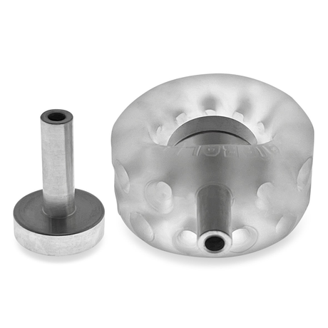 OXBALLS Airballs Electro Ball Stretcher — Clear Ice - OX-3084-ELEC