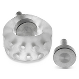OXBALLS Airballs Electro Ball Stretcher — Clear Ice - OX-3084-ELEC