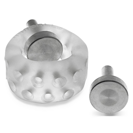 OXBALLS Airballs Electro Ball Stretcher — Clear Ice - OX-3084-ELEC