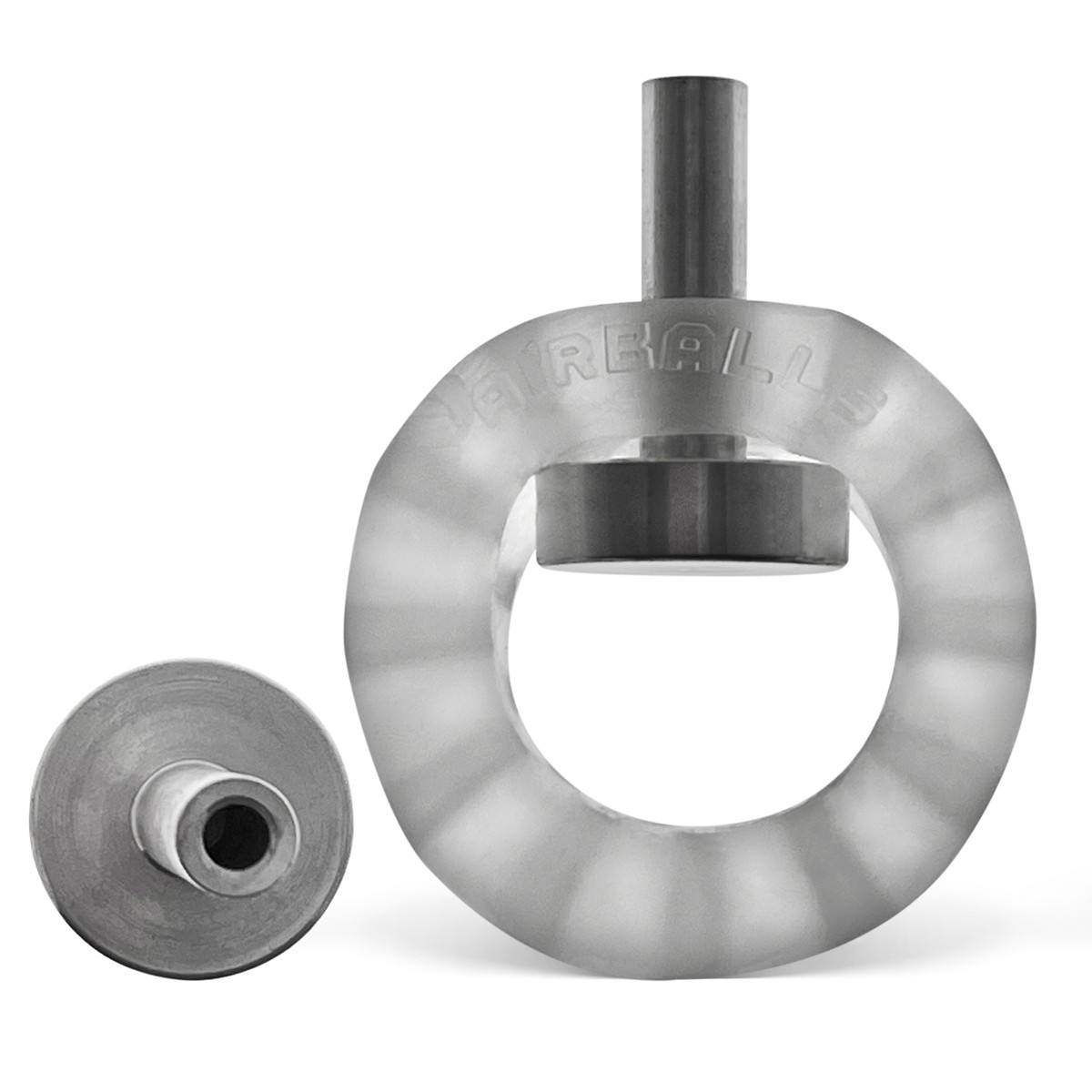 OXBALLS Airballs Electro Ball Stretcher — Clear Ice - OX-3084-ELEC