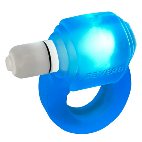 OXBALLS GlowDick LED Cockring — Blue Ice - OX-3095-BLUICE