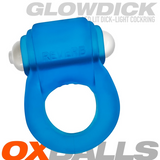OXBALLS GlowDick LED Cockring — Blue Ice - OX-3095-BLUICE