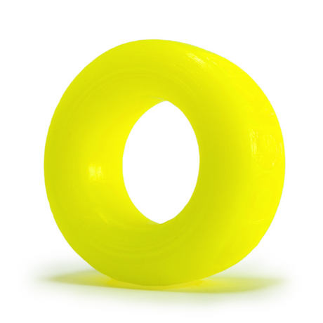 OXBALLS COCK-T Silicone Cock Ring — Acid Yellow, 4.25 in Inner - OX-AJ1003-AYLW