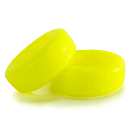 OXBALLS COCK-T Silicone Cock Ring — Acid Yellow, 4.25 in Inner - OX-AJ1003-AYLW