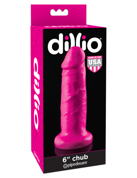 Pipedream Dillio 6-Inch Chub Dildo — 6 in Insertable, 1.8 in Wide - PD5306-11