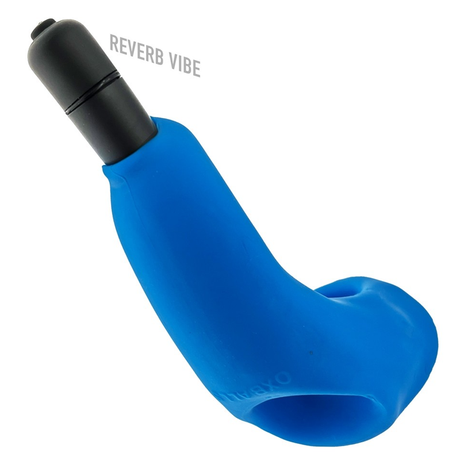 Hunkyjunk Taint Sling with Vibe — Teal Ice - HUJ3183
