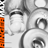 OXBALLS Ringer Max 3-Pack — Clear Stretch Rings - OX-3200-CLR