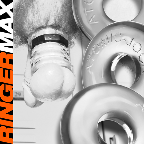 OXBALLS Ringer Max 3-Pack — Clear Stretch Rings - OX-3200-CLR