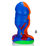 OXBALLS Honcho I Small Rainbow Buttplug - OX-1240-1-BOW