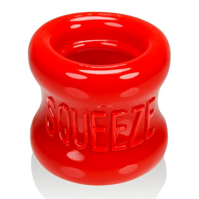 OXBALLS Squeeze Ball Stretcher — FLEXtpr, Red (3.5" Inner) - OX-3011-RED