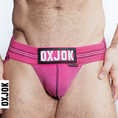 OXBALLS Slingjock Slider-Strap Jock — Pink Sky, XX-Large - OX4739