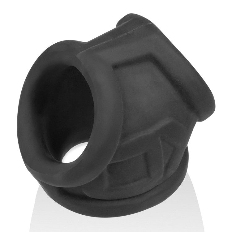 OXBALLS OXSLING Cocksling, PLUS+SILICONE — Black Ice - OX-S3026-BLK