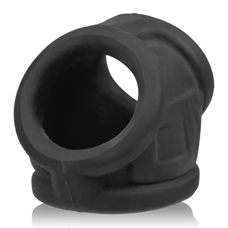OXBALLS OXSLING Cocksling, PLUS+SILICONE — Black Ice - OX-S3026-BLK