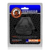 OXBALLS OXSLING Cocksling, PLUS+SILICONE — Black Ice - OX-S3026-BLK