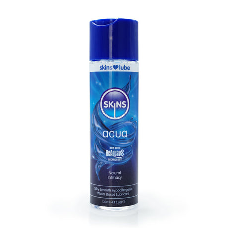 Creative Conceptions Skins Aqua Water-Based Lubricant 4.4 oz - CC-SKLUBAQ4
