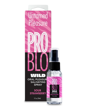 Little Genie Problo Wild Salivating Spray — Sour Strawberry, 1 oz - LG-BT.554