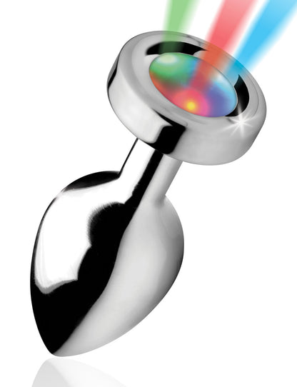 Light Up Medium Anal Plug by XR Brands