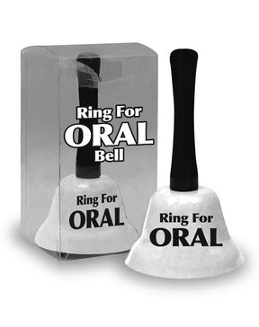 Little Genie Ring Bell for Oral — White Nightstand Signal - LG-CP1151