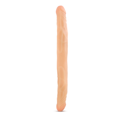 B Yours 14 Inch Double Dildo - Beige by Blush