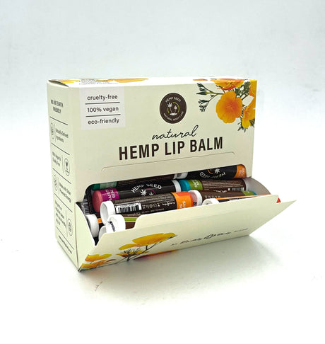 Earthly Body Pre-Pack Lip Balm Display — 48 Sticks (0.45 oz) - EB-HSL100