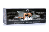 XR Brands Obedience Extreme Sex Bench with Restraint Straps - MS-AF514