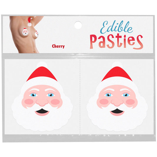Kheper Games Santa Face Edible Cherry Body Pasties - KG-NV039