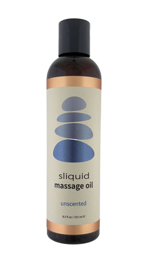 Sliquid Balance Massage Oil — Unscented, 8.5 oz - SLIQ069