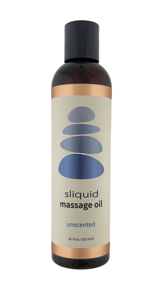 Sliquid Balance Massage Oil — Unscented, 8.5 oz - SLIQ069