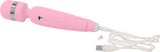 BMS Factory Pillow Talk Cheeky Wand Vibrator with Swarovski Crystal — Pink, 8 in - BMS2671-6