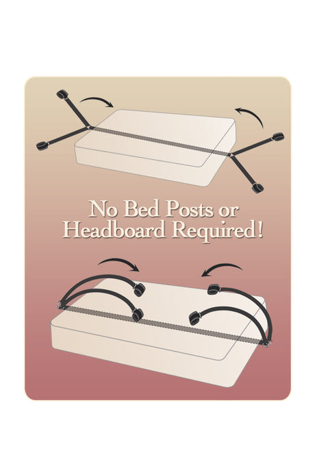 Fetish Fantasy Series Bed Bindings Restraint Kit by Pipedream