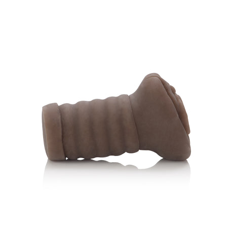 CalExotics My Cocoa Stroker Masturbator — Soft Ribbed Sleeve - SE0879033