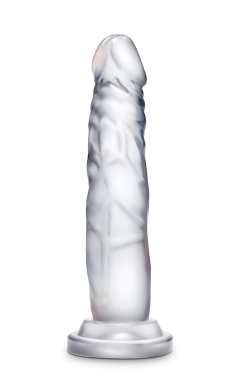 Blush B Yours Diamond Crystal Anal Dildo, Clear 7.5 in - BL-26129