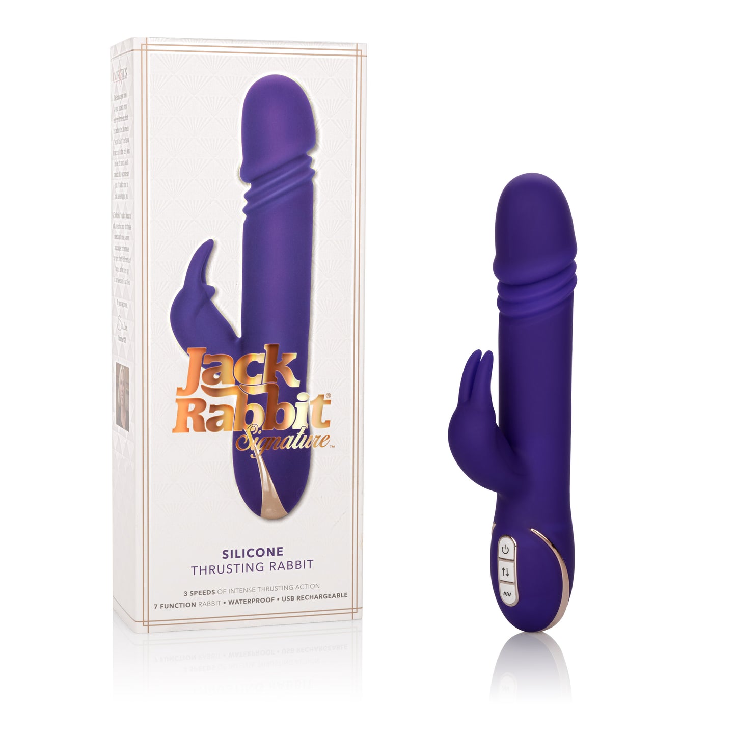 Premium Jack Rabbit Silicone Thrusting Rabbit by CalExotics