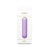 nsnovelties Minnie's Spark Compact Rechargeable Bullet Vibe — Purple - NSN-0310-35