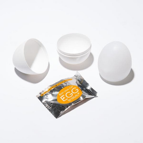 Tenga Egg Lovers Male Masturbator — Single-Use Sleeve in Black & Pink Case - TN221