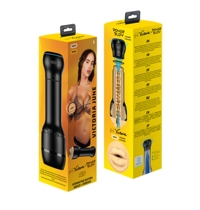 Kiiroo PowerBlow & FeelVictoria June Mouth Stroker Combo - KR2946
