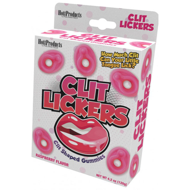 Hott Products Clit Lickers Gummies — Raspberry, 4.2 oz - HTP3317