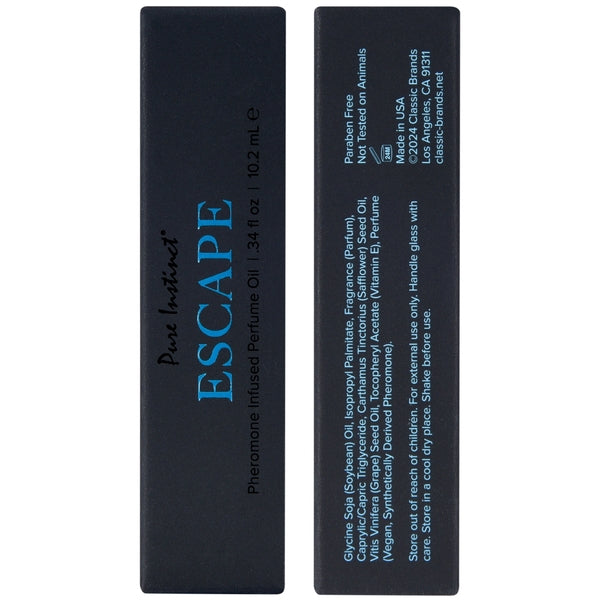 Pure Instinct Escape Pheromone Perfume Oil — 10.2 ml - PIN4101-10