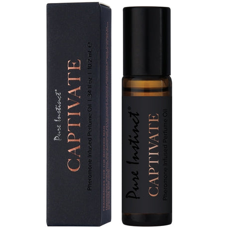 Pure Instinct Captivate Pheromone Perfume Oil, 10.2ml - PIN4103-10